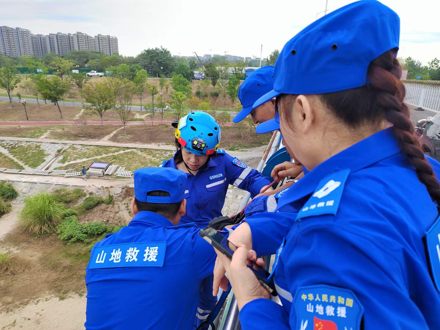 【训练】9月3日，潜山市山地救援队开展日常训练活动 图2