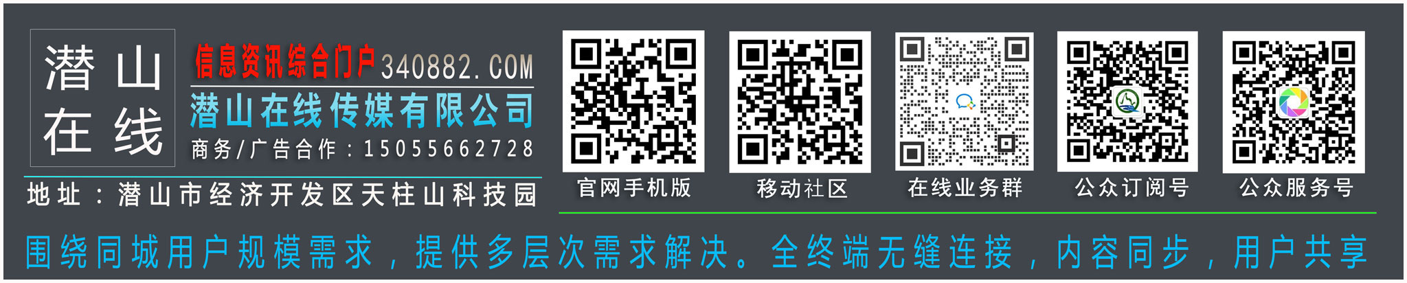 潜山在线传媒网络广告横幅素材（一） 图6
