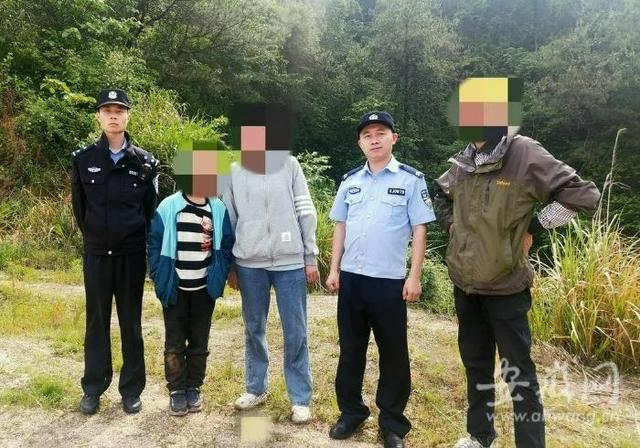 姐弟俩迷路昆仑寨_潜山市警民联动无人机搜救 图1