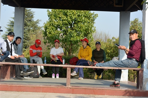 2019年11月03日|潜山登协走渠巡河徒步活动第二期花絮 图4