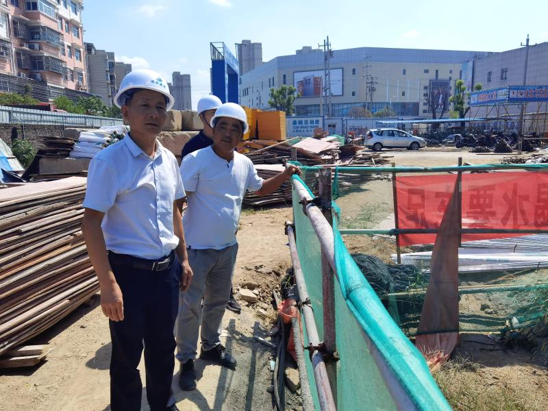 张文胜深入企业和工程现场开展走访督导 图3
