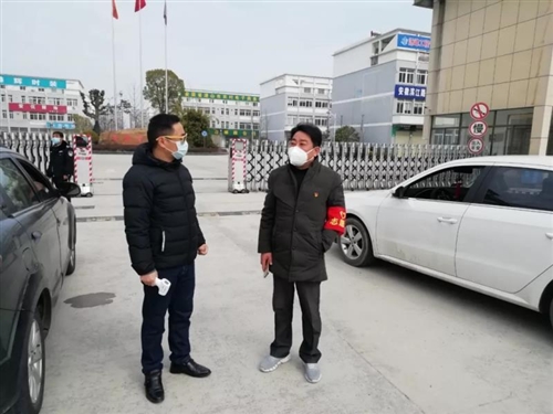 疫情防控潜山经开区中合产业园在行动 图2