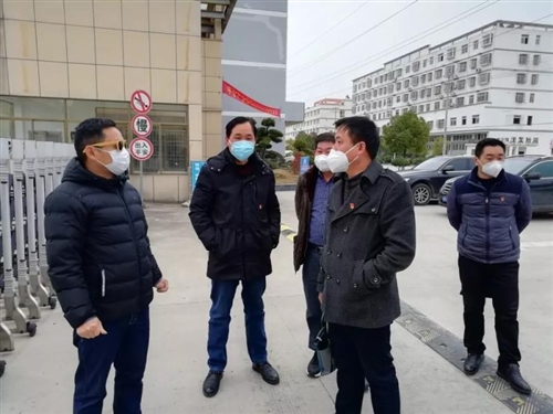 疫情防控潜山经开区中合产业园在行动 图1