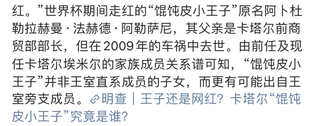 “卡塔尔王子爆火，她白死了” 图5