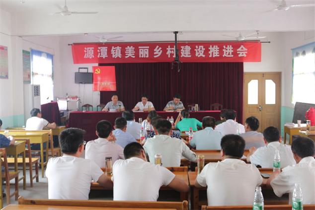 源潭镇召开美丽乡村建设推进会 图1